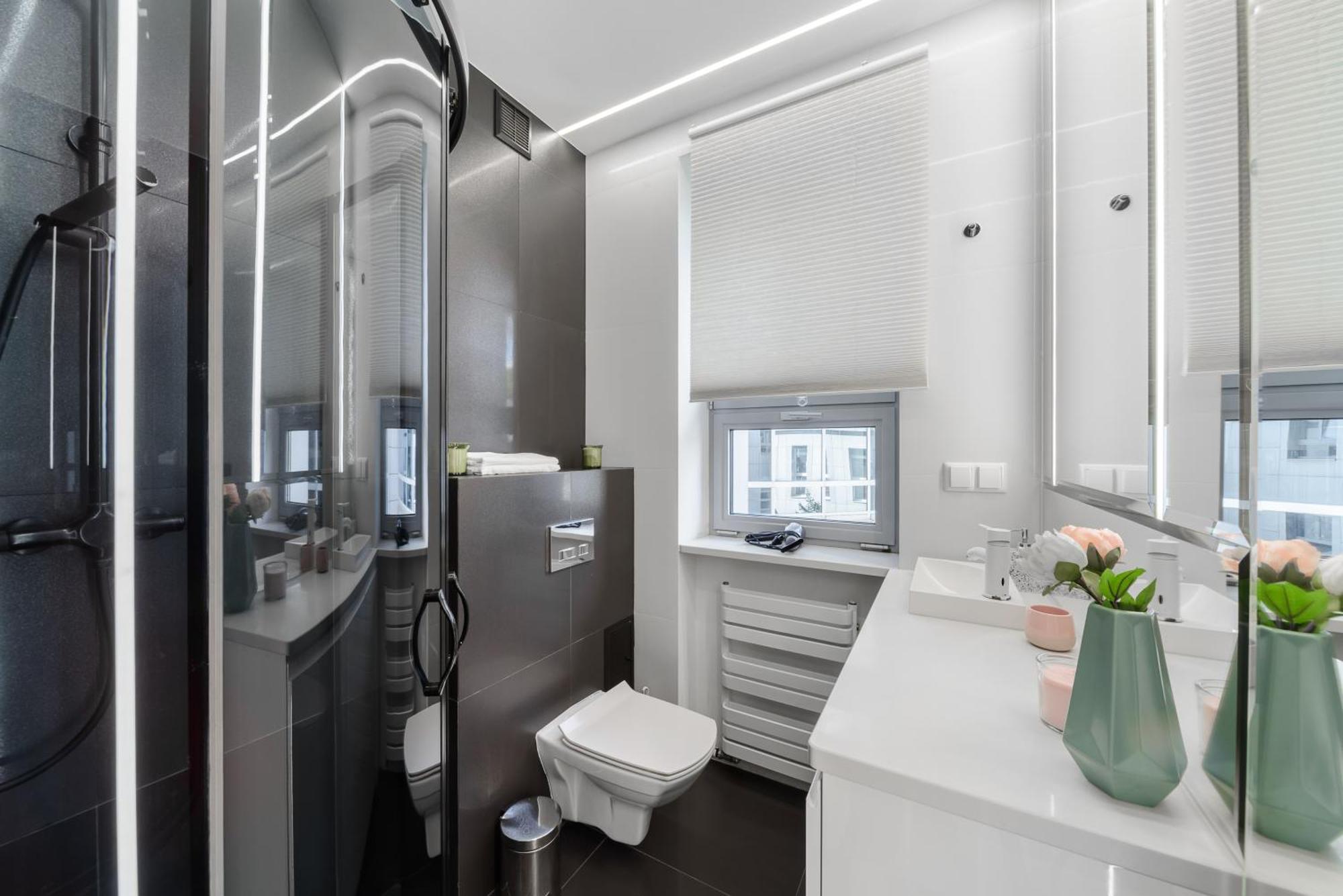 Lumina Design Studios With Beautiful View Varsovia Exterior foto
