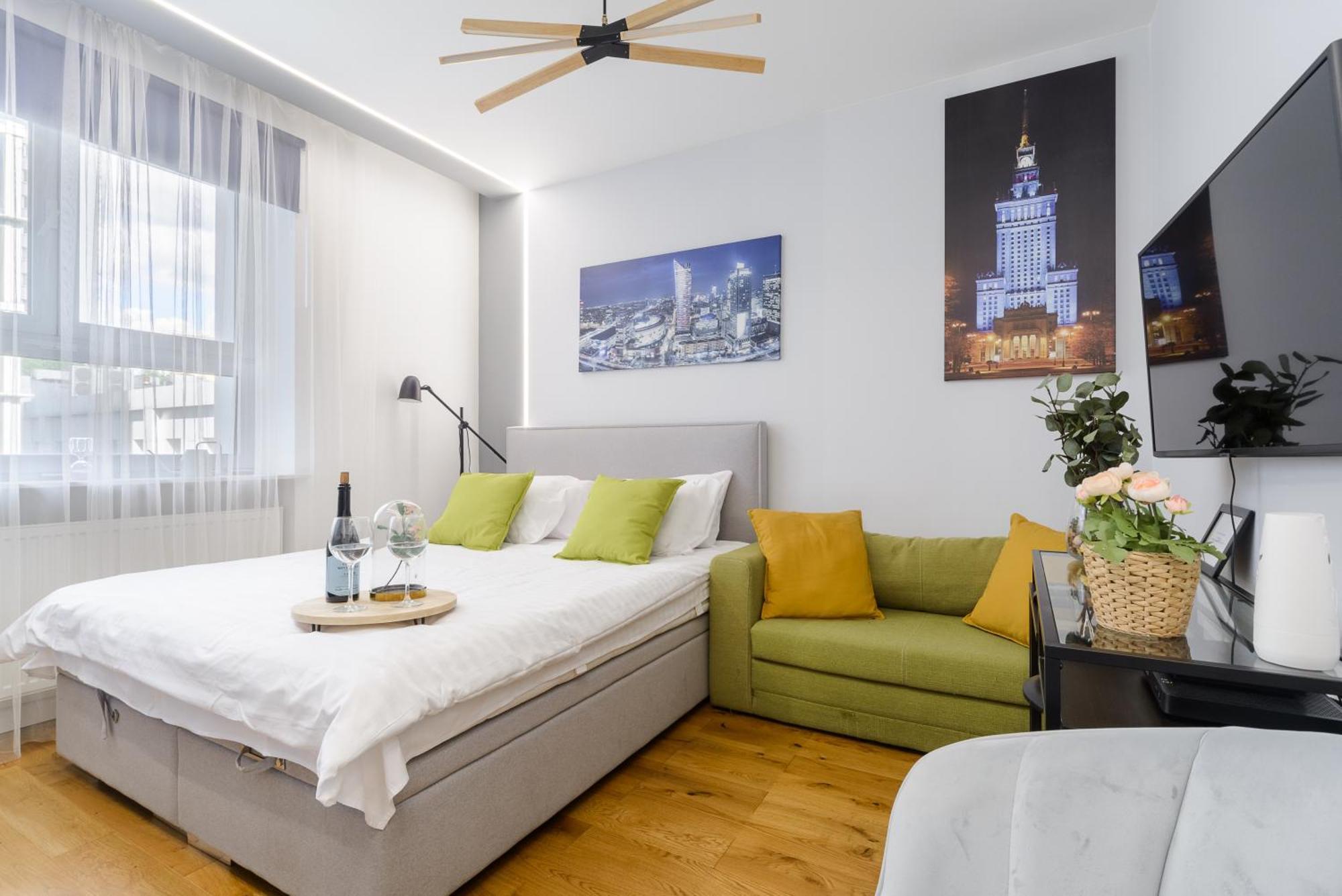 Lumina Design Studios With Beautiful View Varsovia Exterior foto