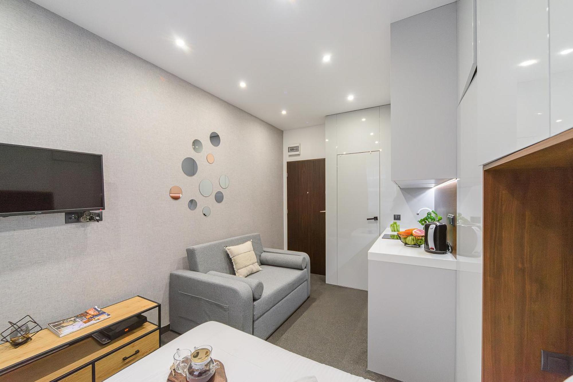 Lumina Design Studios With Beautiful View Varsovia Exterior foto